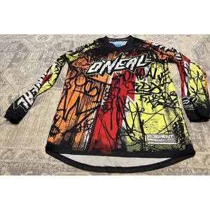 O'Neal Element Jersey shirt MX Motocross Off-Road ATV Mens sz medium red black
